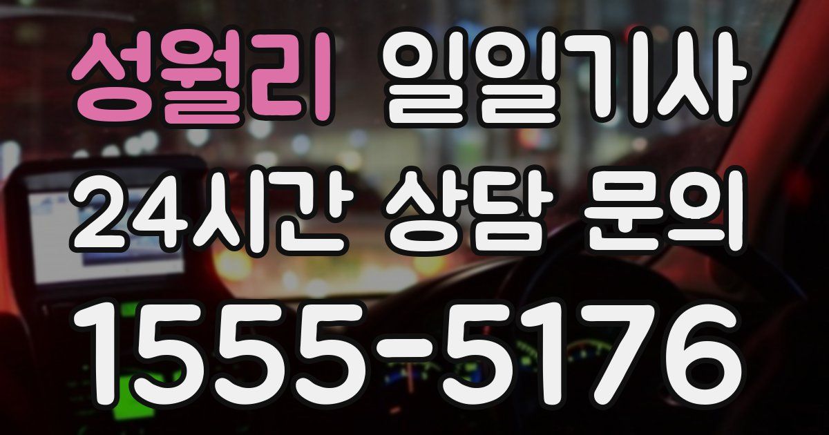 일일대리기사