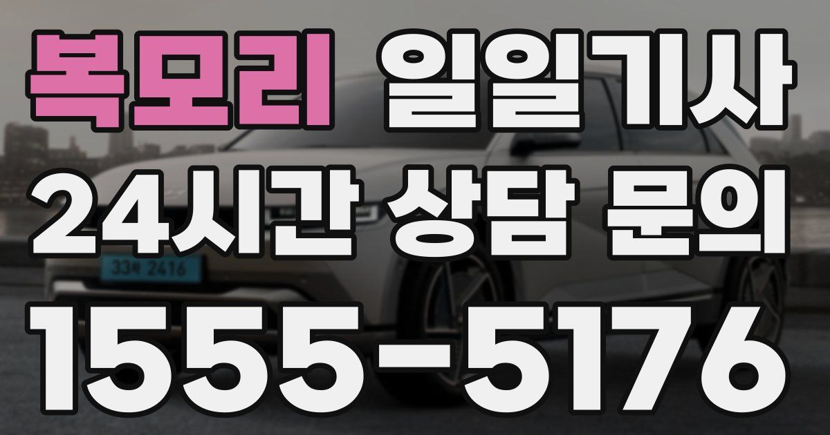 일일대리기사