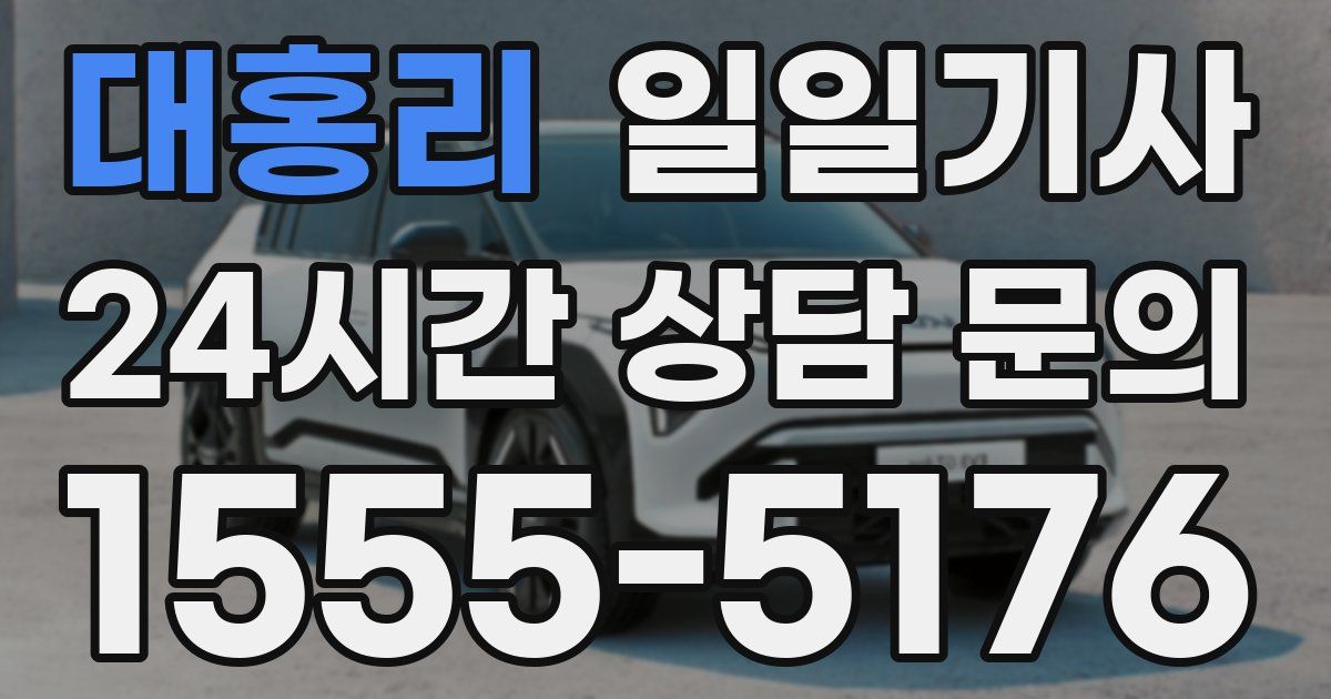 일일대리기사