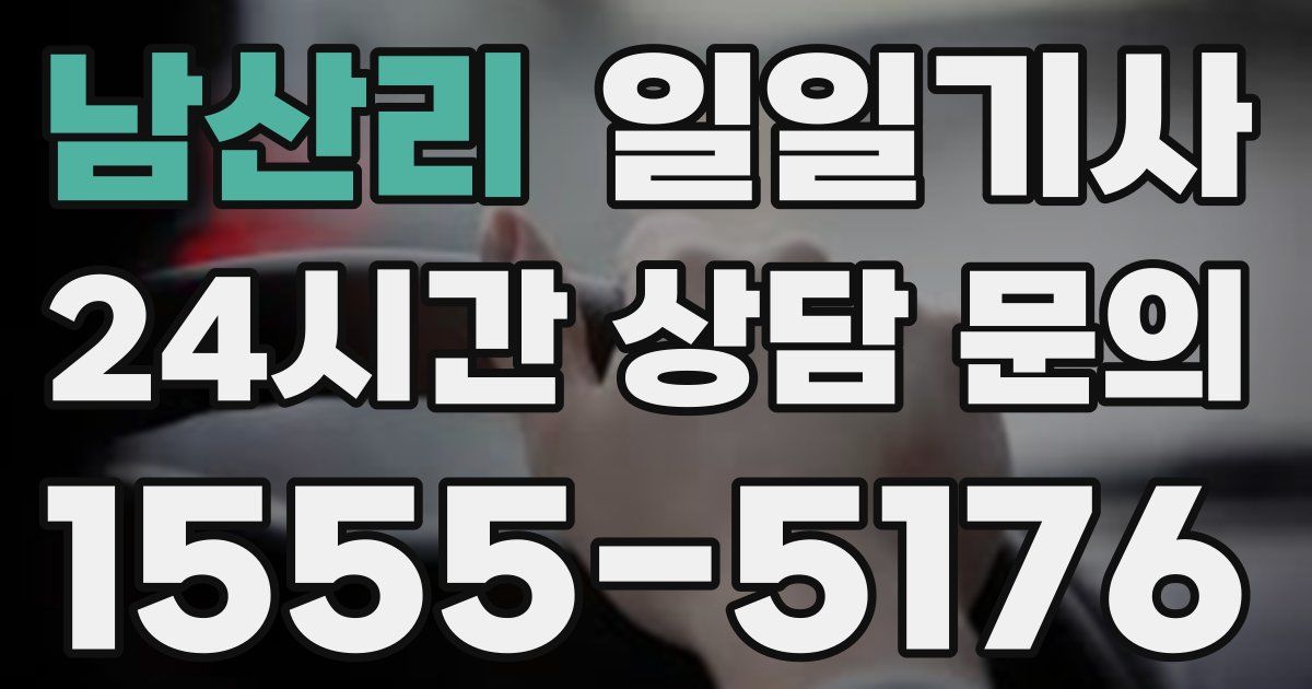 일일대리기사