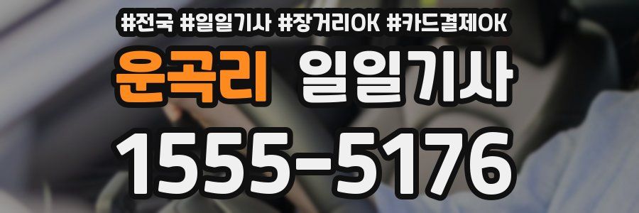 운곡리 일일기사