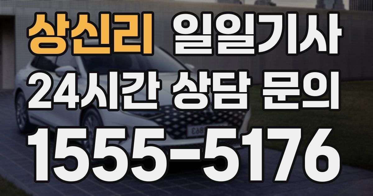 일일대리기사