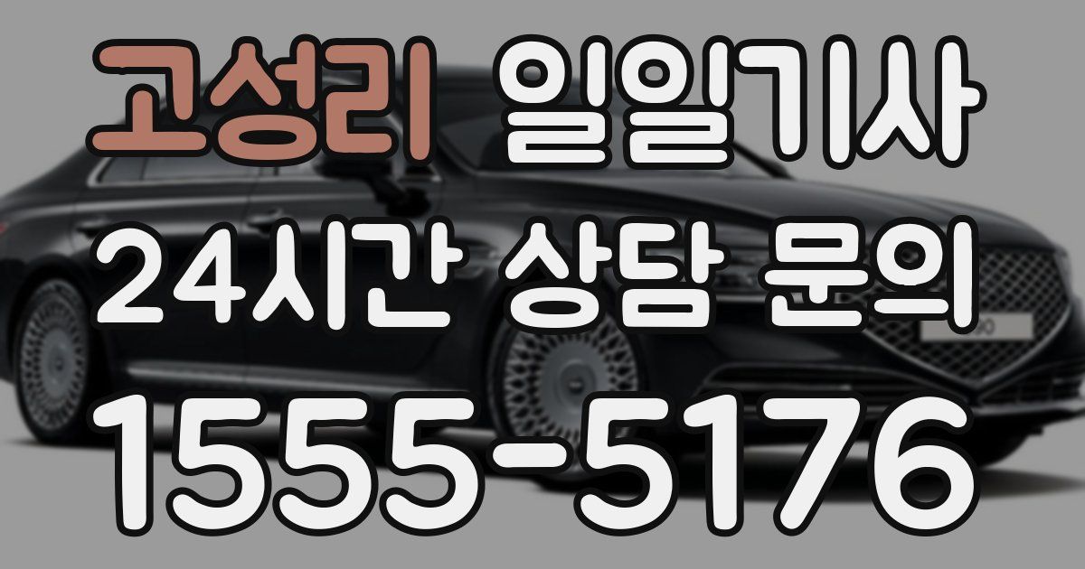일일대리기사