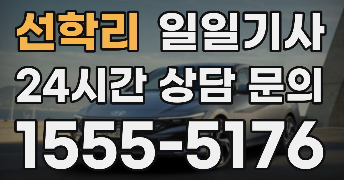 일일대리기사