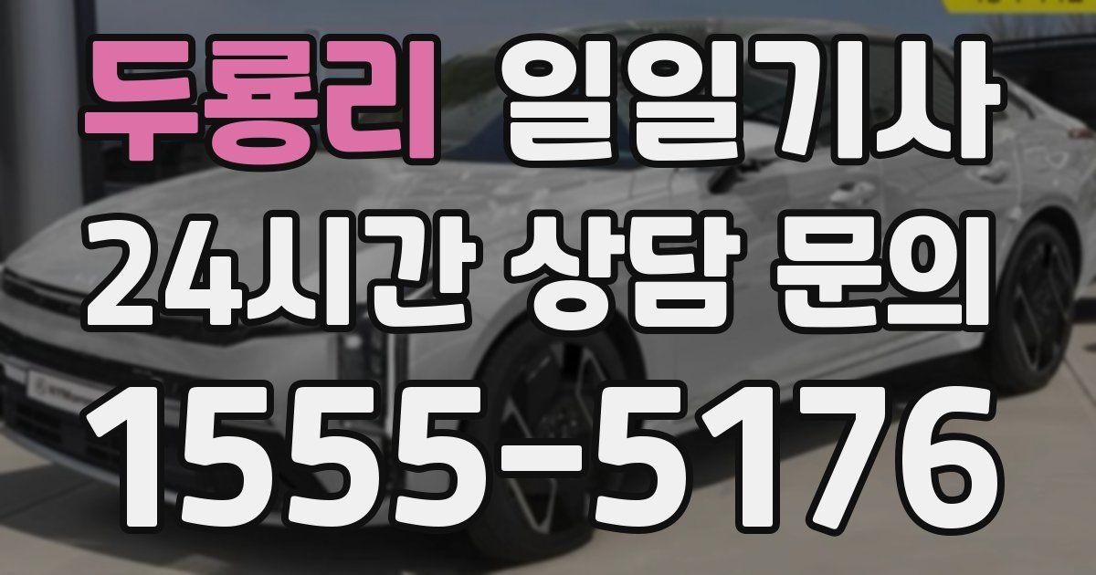 일일대리기사