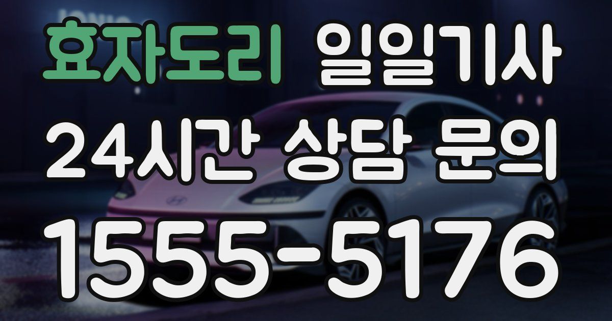 일일대리기사