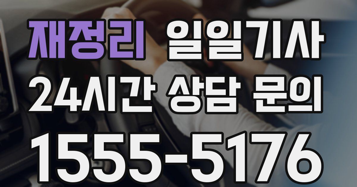 일일대리기사