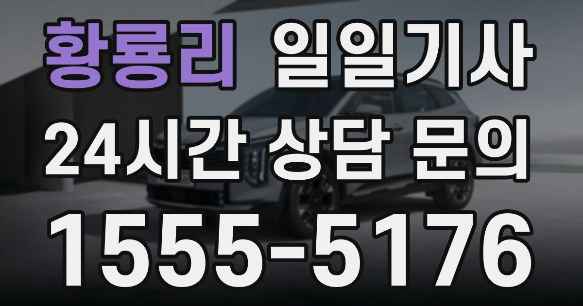 일일대리기사