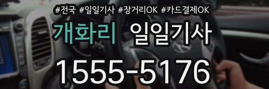 개화리 일일기사