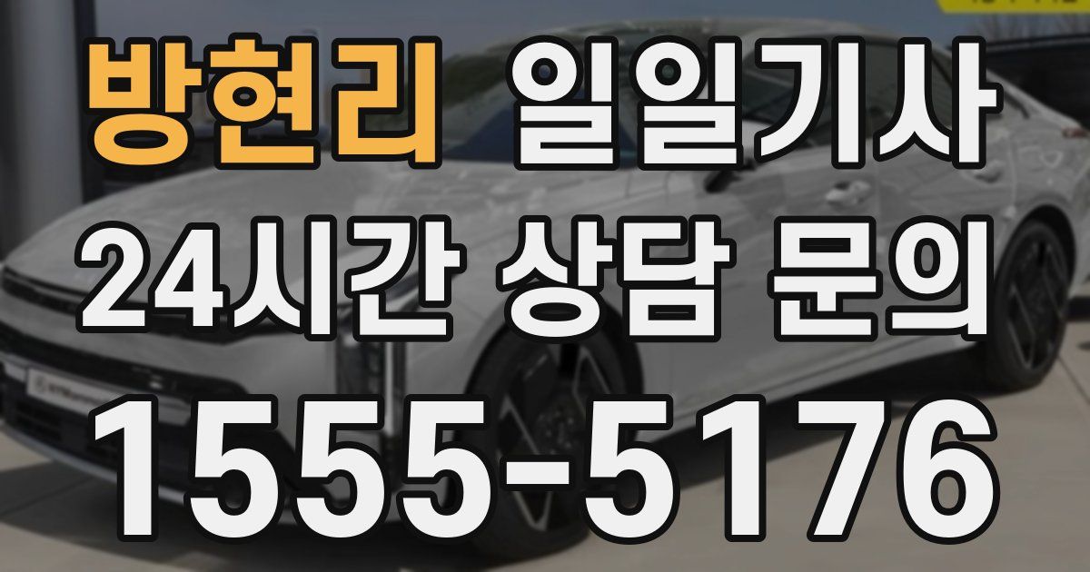 일일대리기사