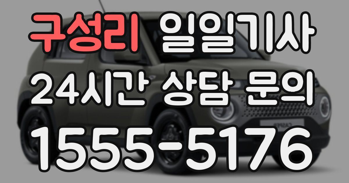 일일대리기사