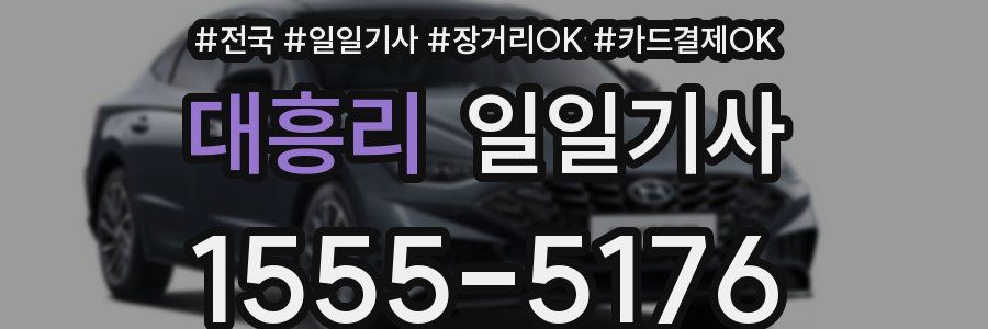 대흥리 일일기사