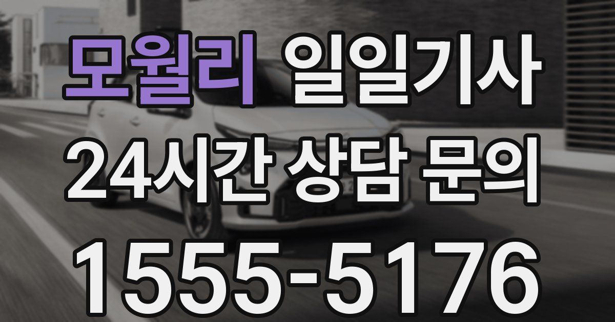 일일대리기사
