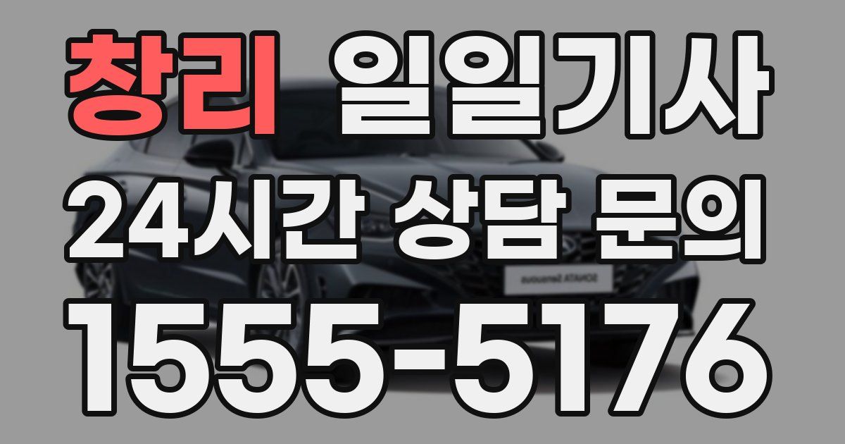 일일대리기사
