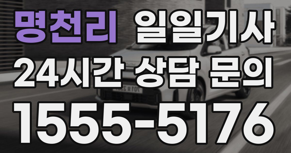 일일대리기사