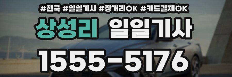 상성리 일일기사