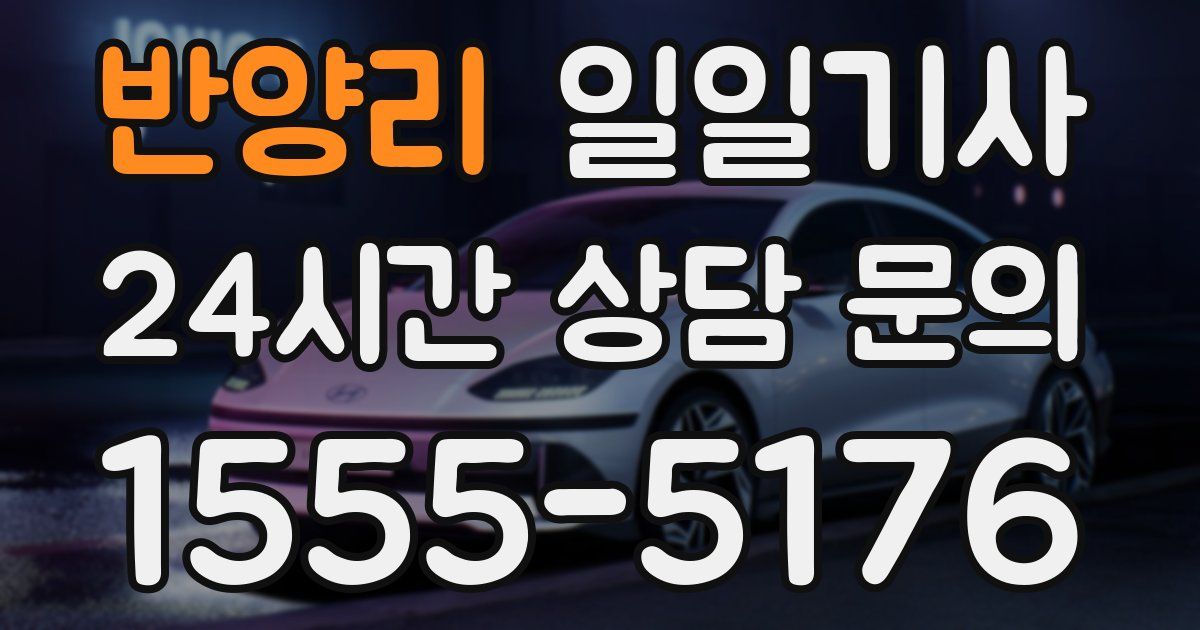 일일대리기사