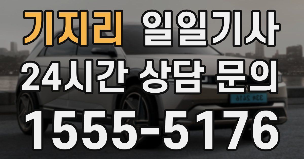일일대리기사