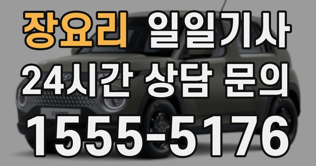 일일대리기사