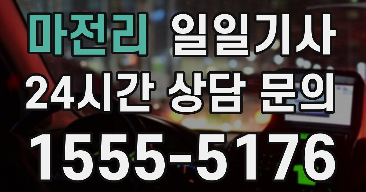 일일대리기사