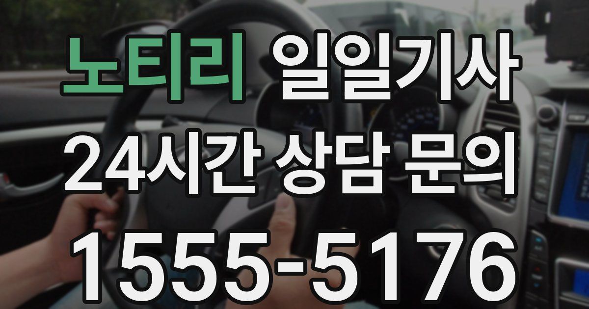 일일대리기사