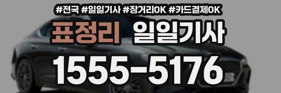 표정리 일일기사