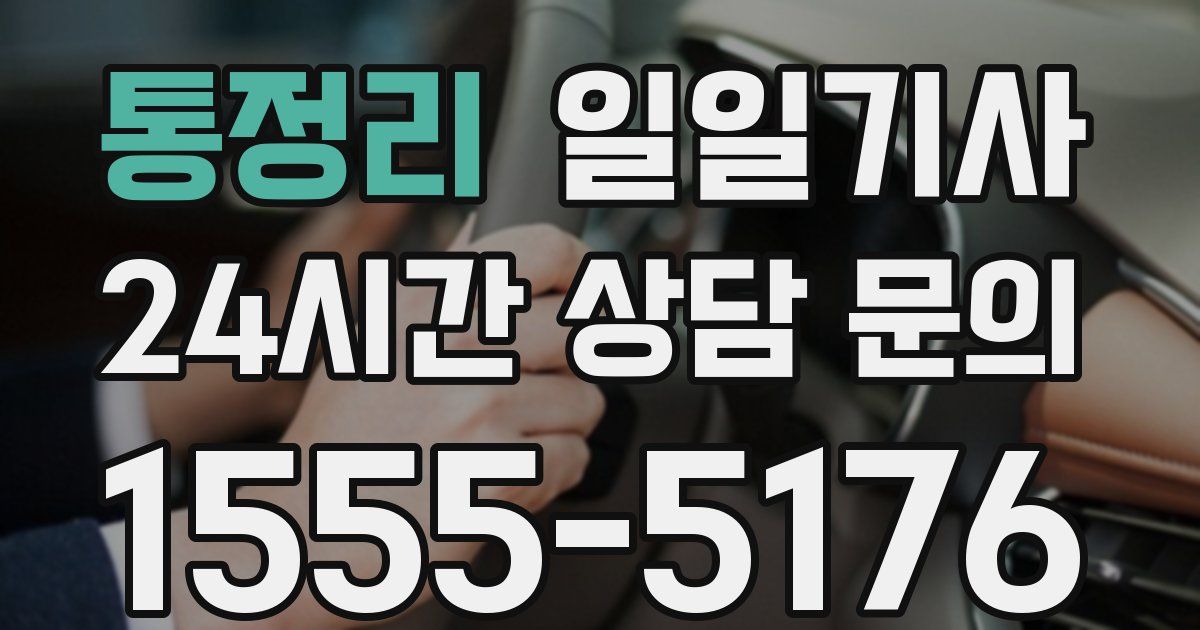 일일대리기사