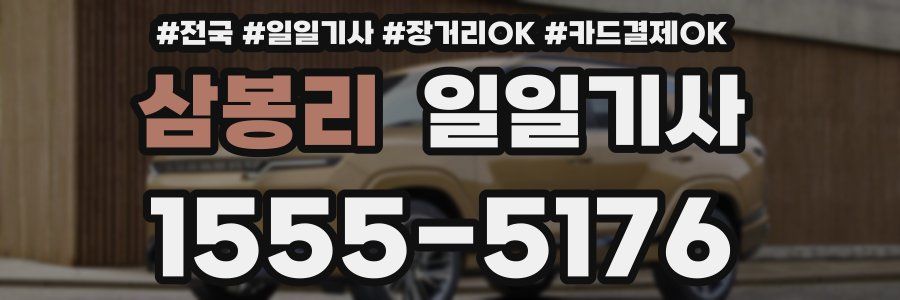 삼봉리 일일기사