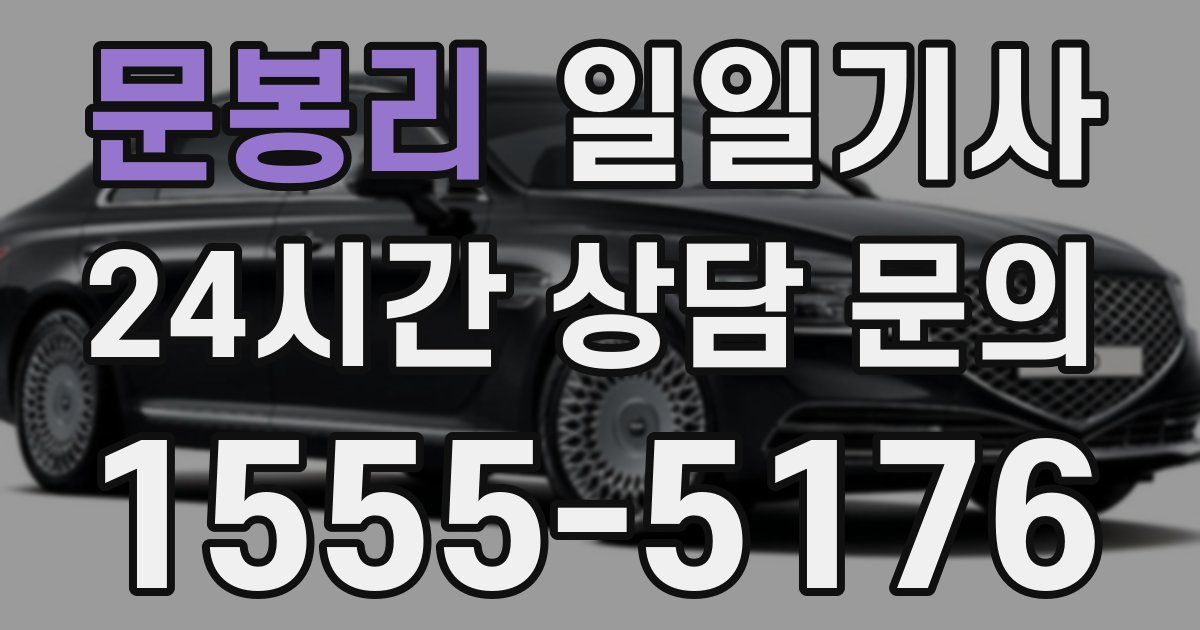 일일대리기사