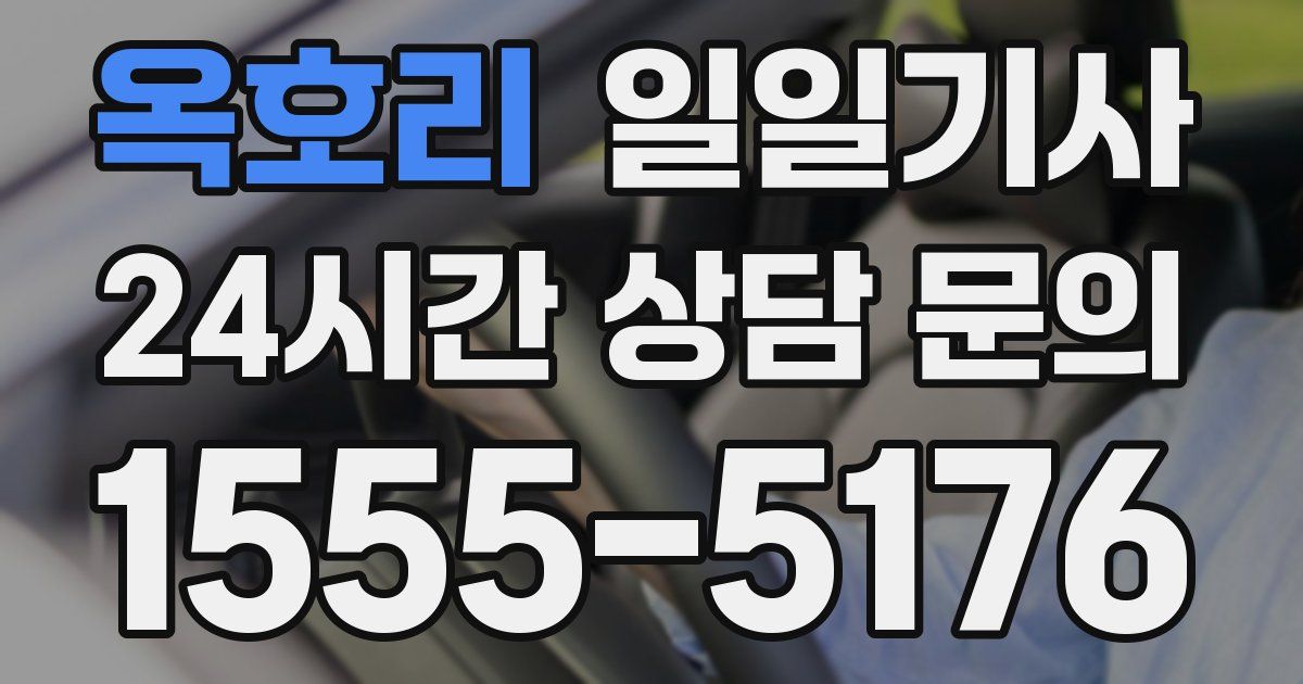 일일대리기사