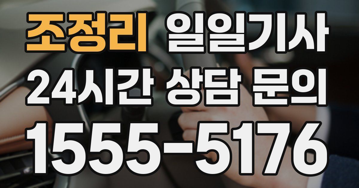 일일대리기사
