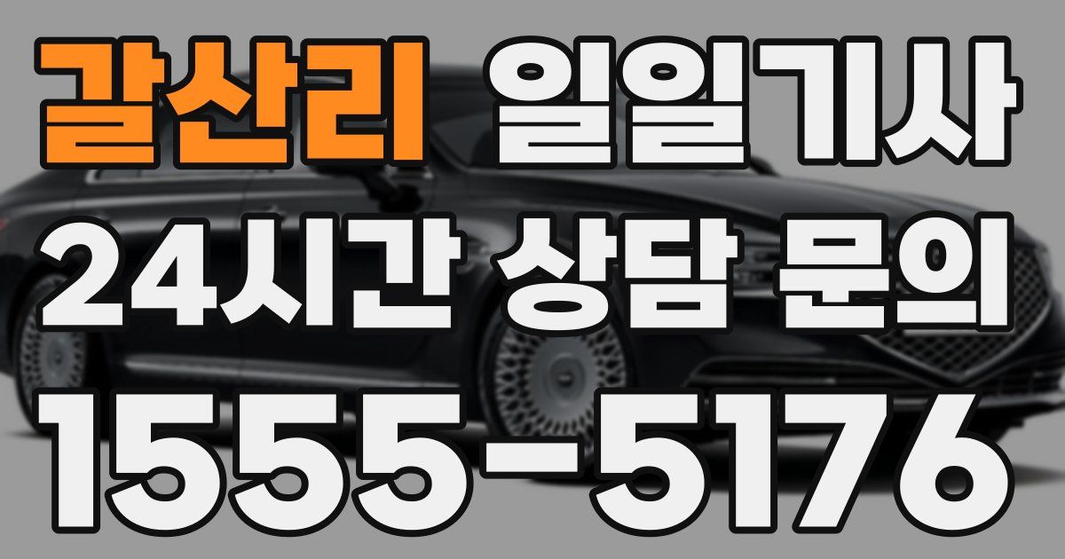 일일대리기사