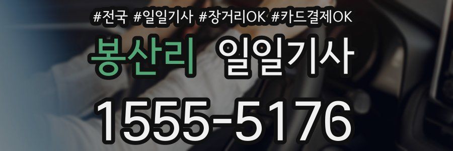 봉산리 일일기사
