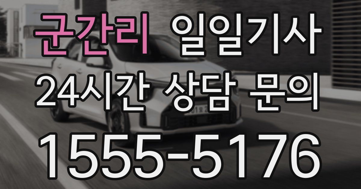 일일대리기사