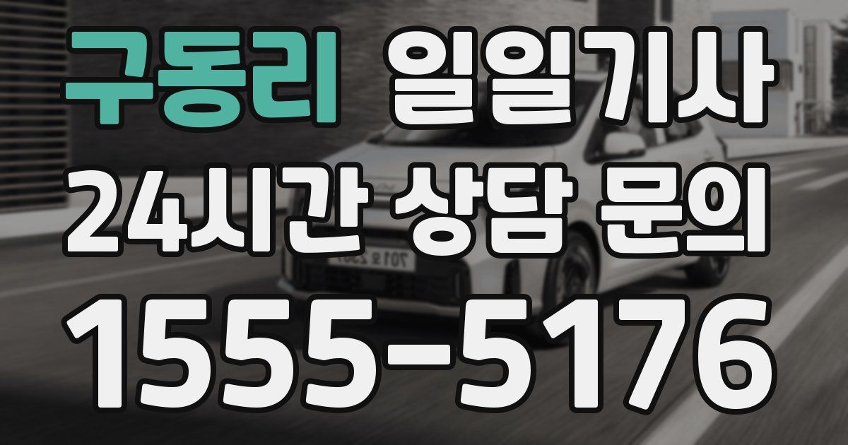 일일대리기사