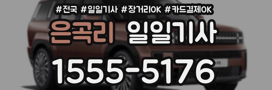 은곡리 일일기사