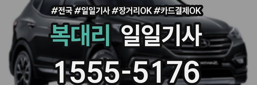 복대리 일일기사