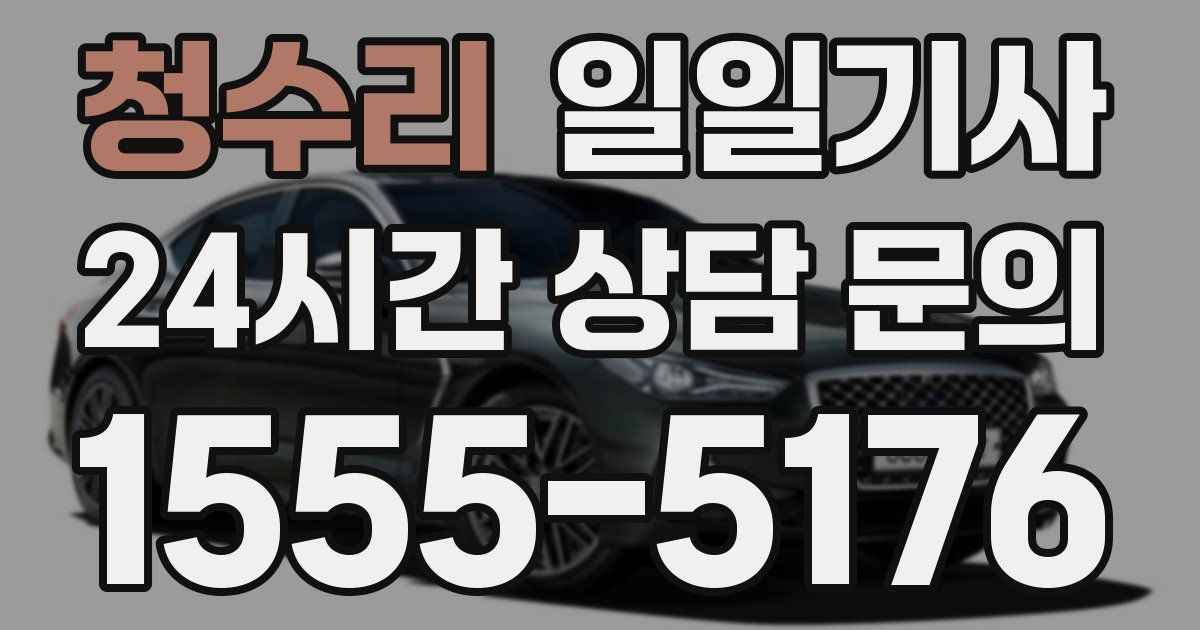 일일대리기사