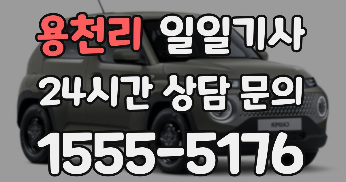 일일대리기사