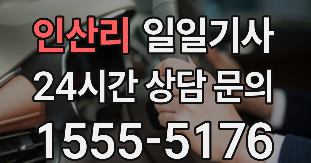 일일대리기사