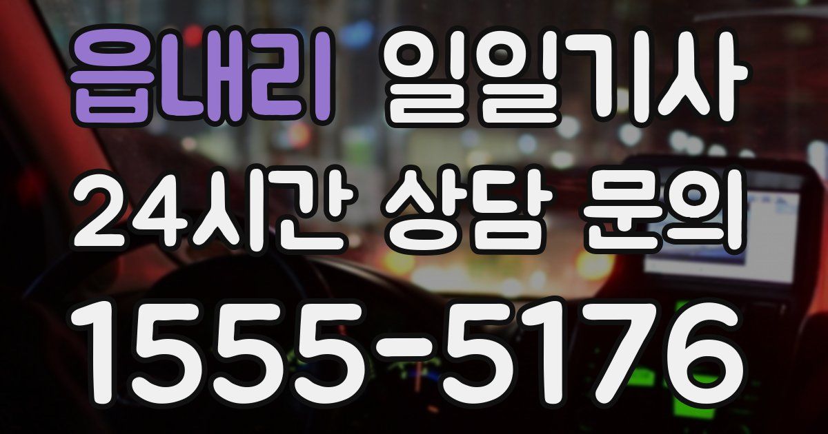 일일대리기사