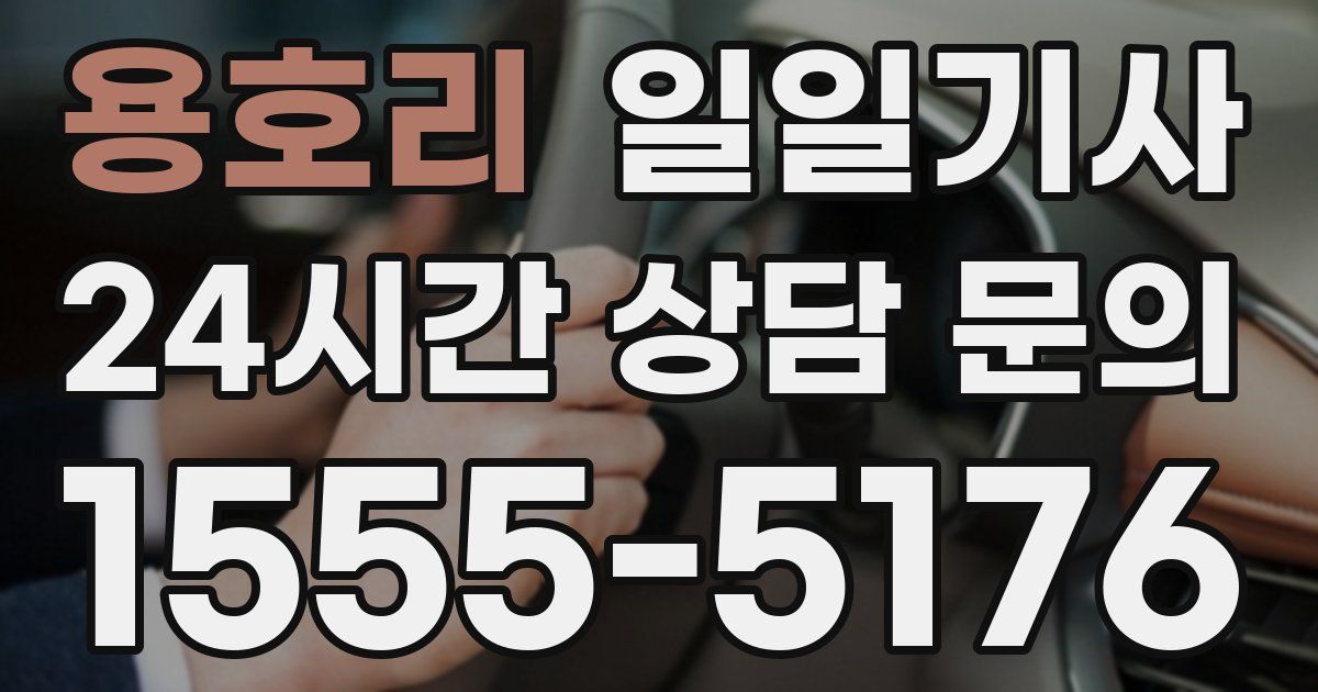 일일대리기사