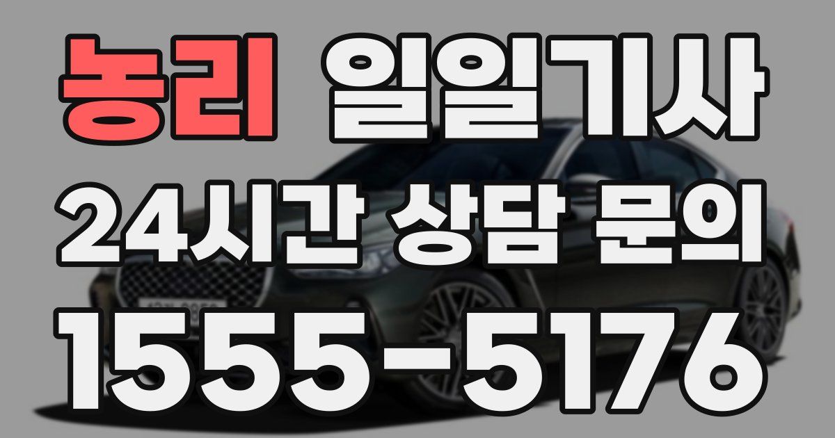 일일대리기사
