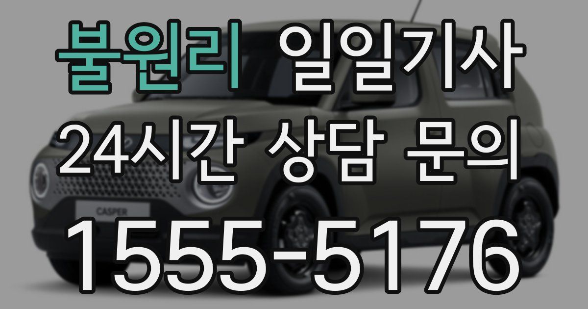 일일대리기사