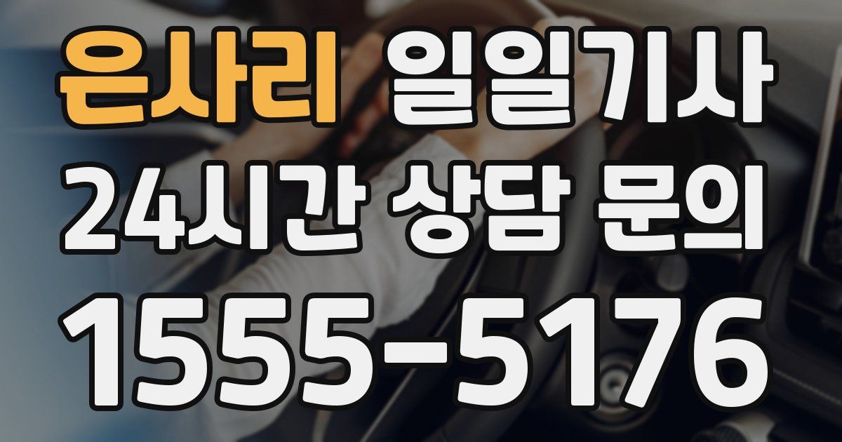일일대리기사