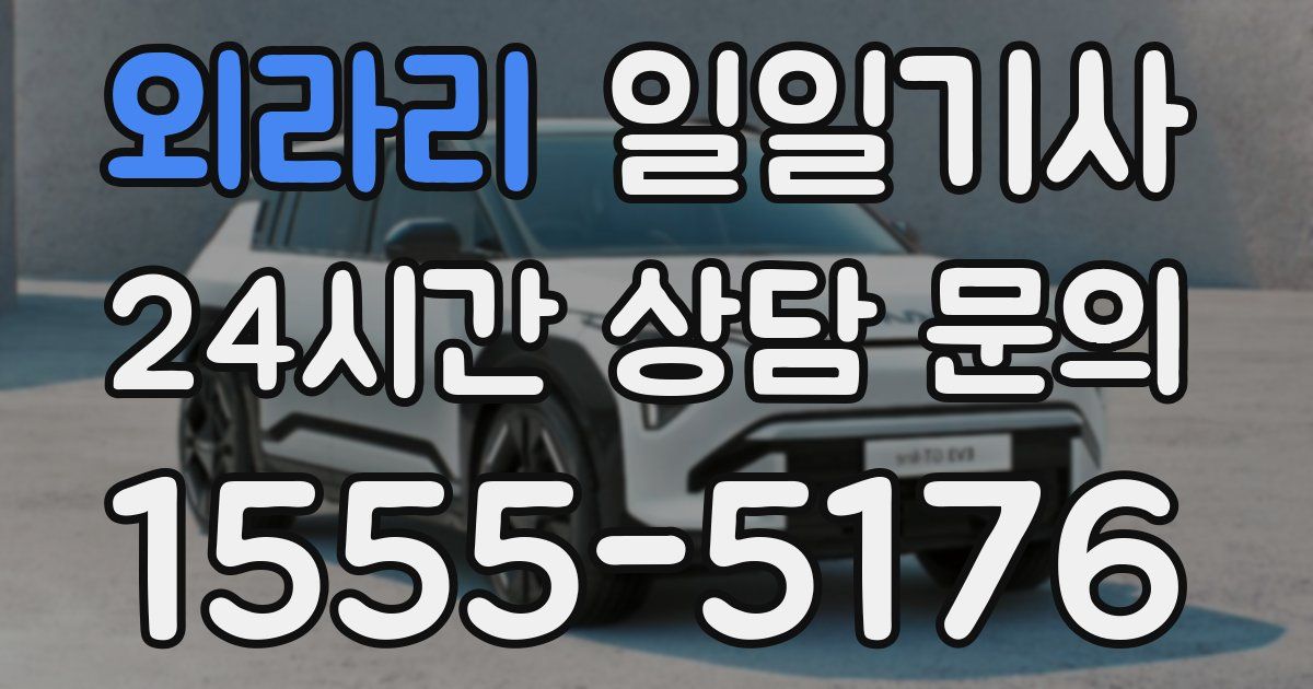 일일대리기사