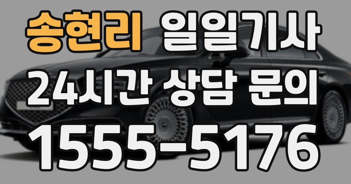 일일대리기사