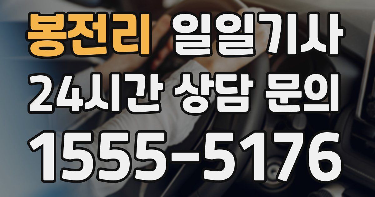 일일대리기사