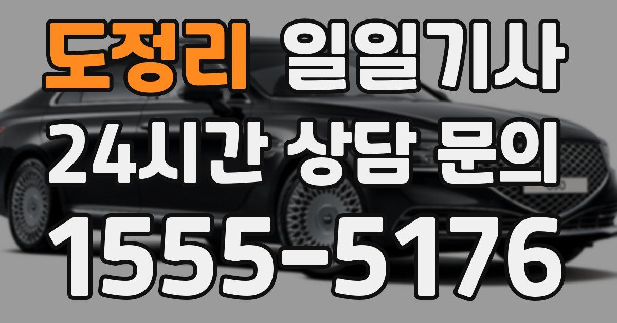 일일대리기사