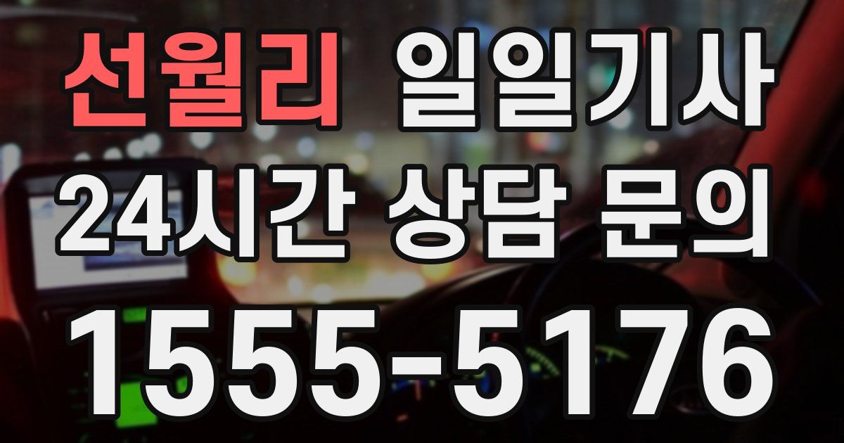 일일대리기사